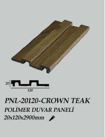 PNL-20120-SAPELLI Polimer Duvar Paneli 20X120X2900mm