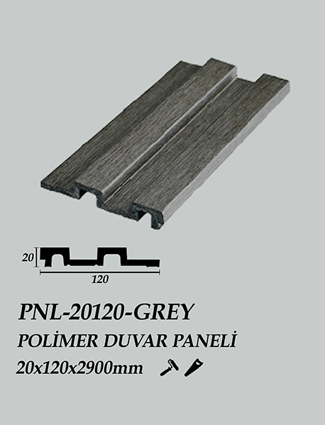 PNL-20120-SAPELLI Polimer Duvar Paneli 20X120X2900mm